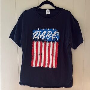 D.A.R.E. Flag tee